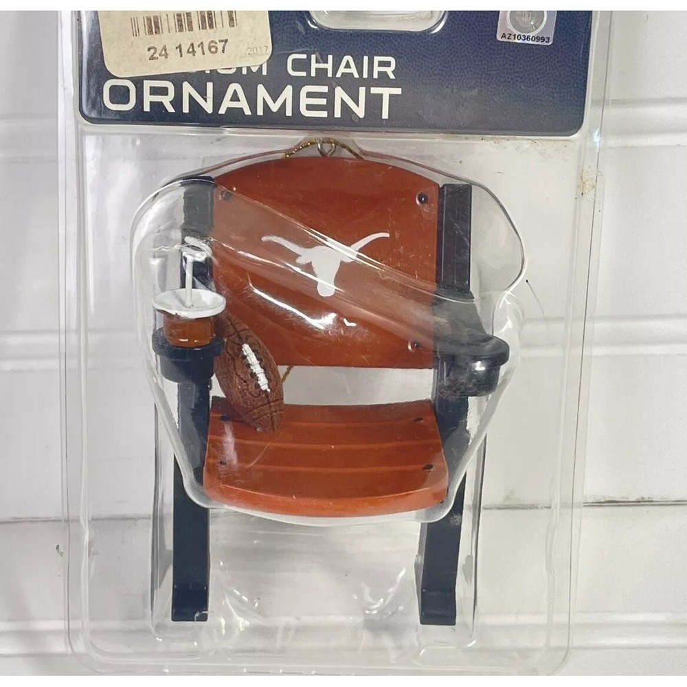 University of Texas Stadium Chair Replica Ornament UT Longhorns Darrel K Royal